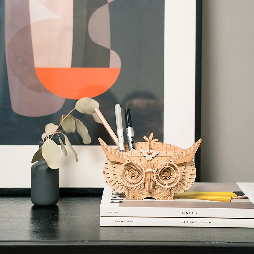 3D Puzzle - Owl Storage Box