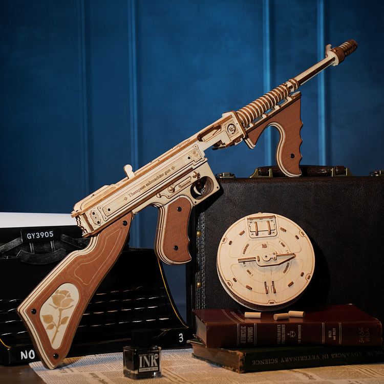 3D Puzzle - Submachine Gun