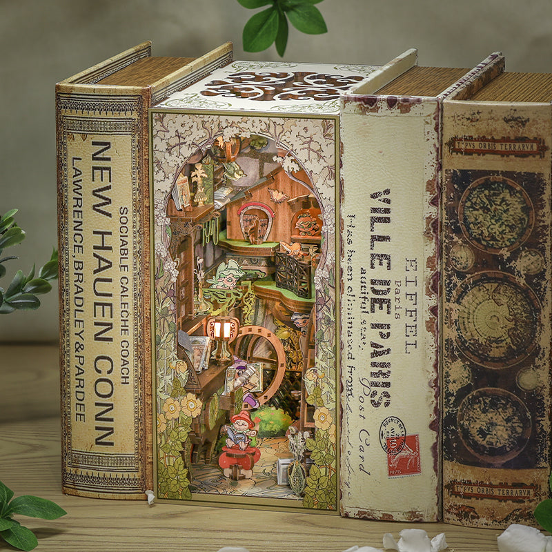 DIY Book Nook kit UK - Elves Paradise