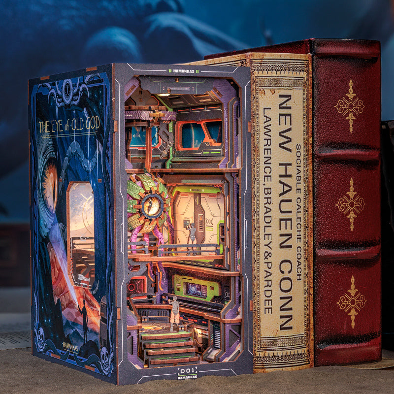 DIY Book Nook kit - The Eye of Old God