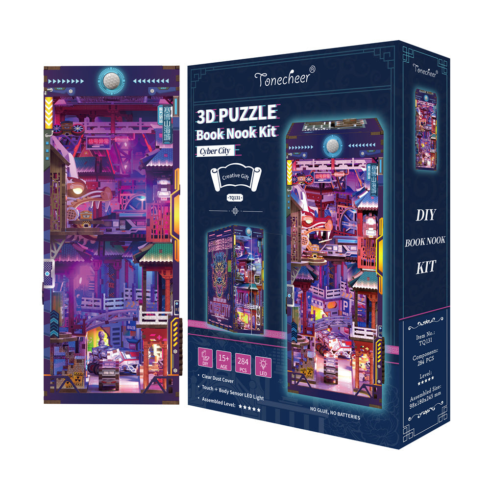 DIY Book Nook Kit - Cyber City