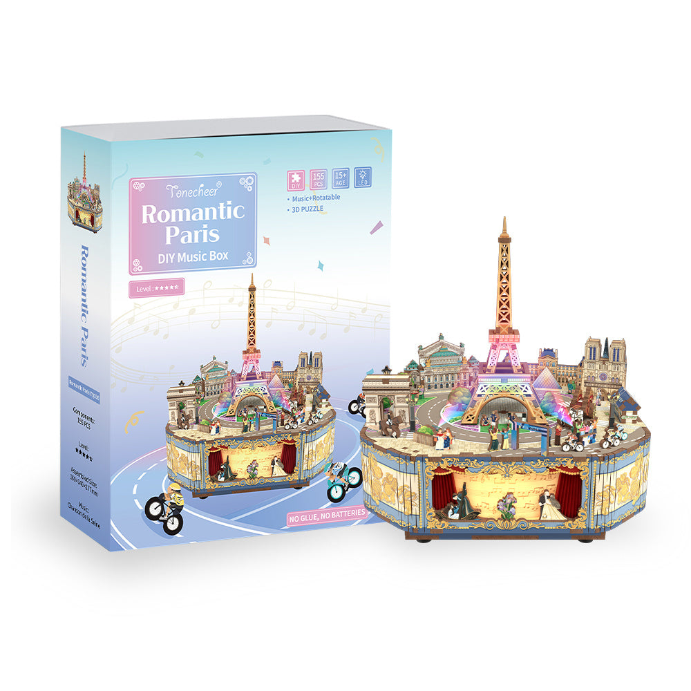 3D Puzzle - Romantisches Paris