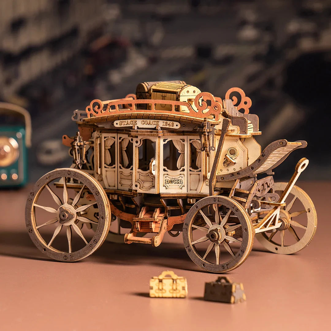 3D Puzzle - Stage Coach