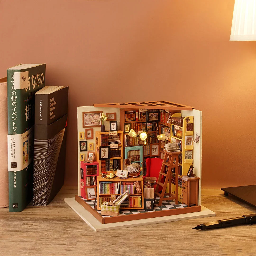 Miniature House - Sam's Study