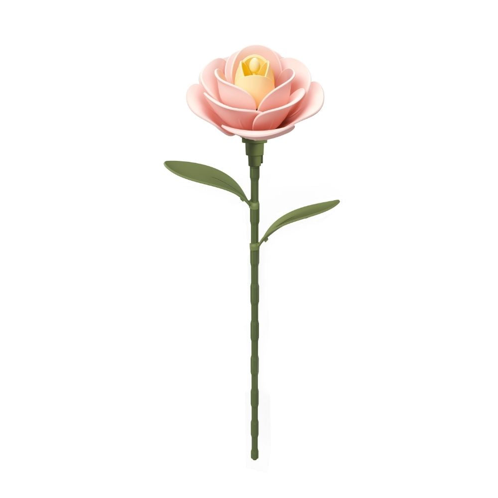3D Puzzle - Light Pink Camellia Figured'Art