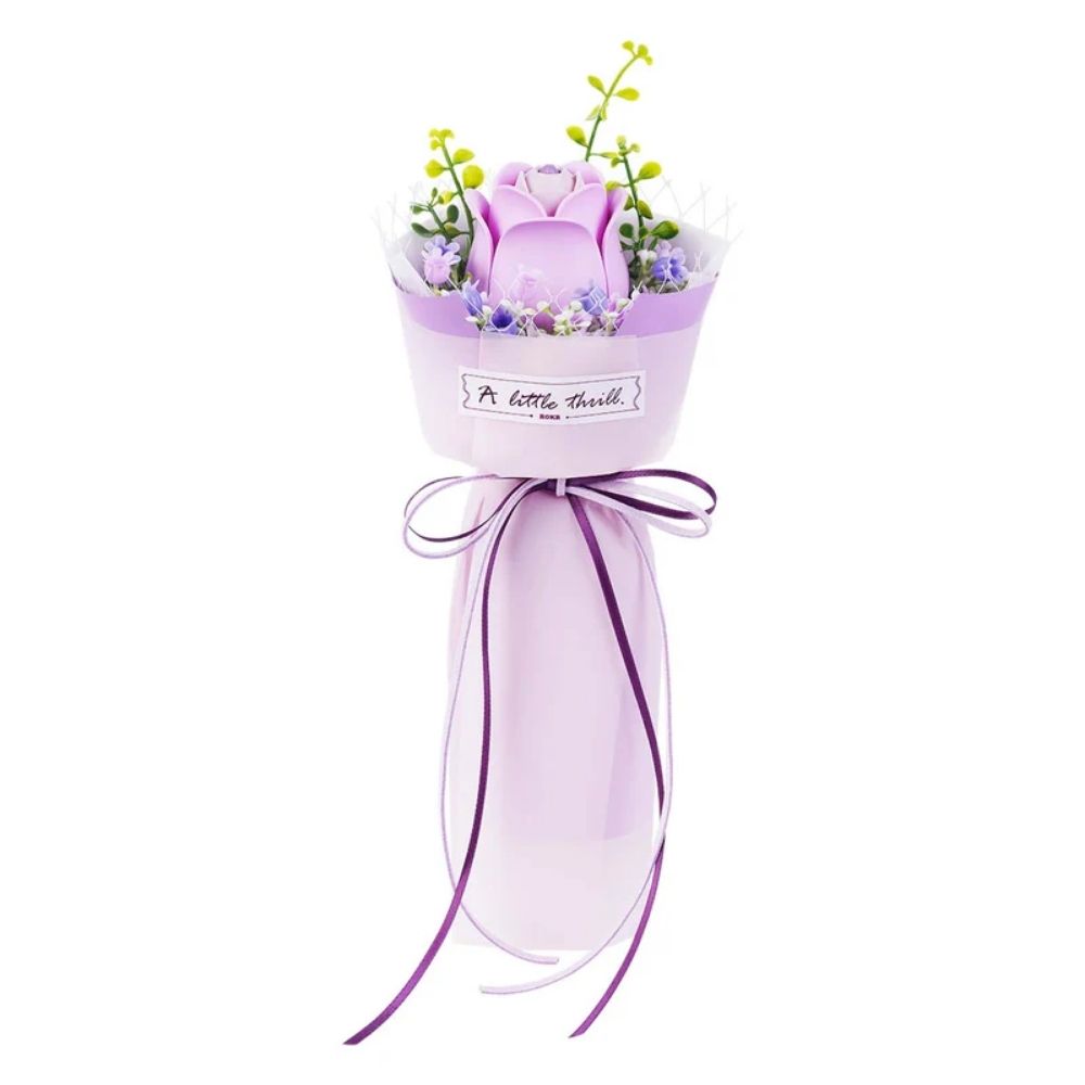 3D Puzzle - Purple Rose