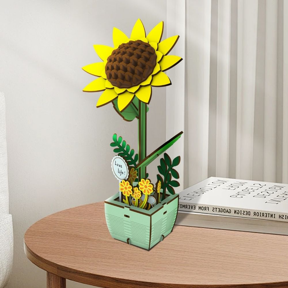 3D Puzzle - Sunflower