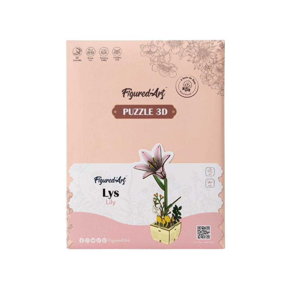 3D Puzzle - Lily