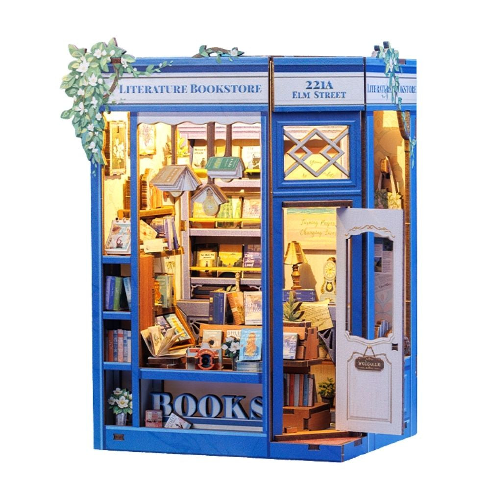 DIY Book Nook Kit - Literature Bookstore