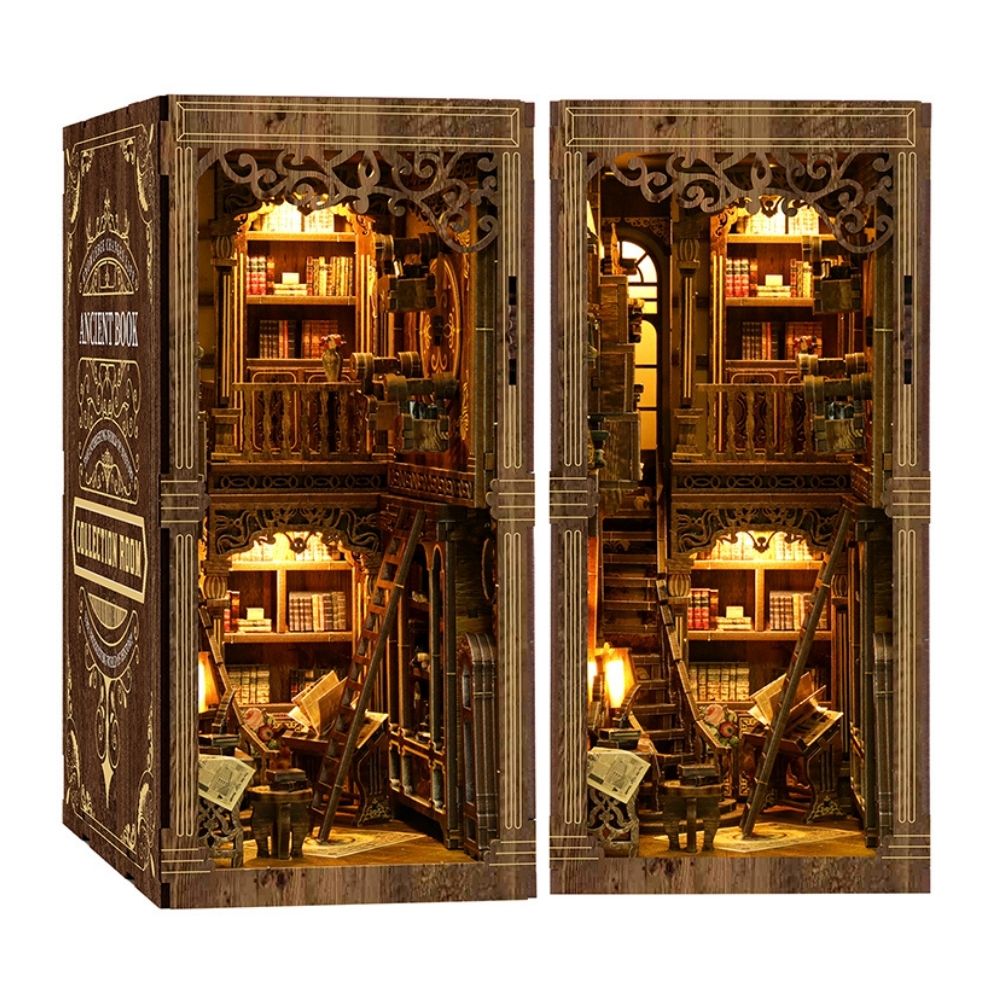 DIY Book Nook Kit - Antique Library Room