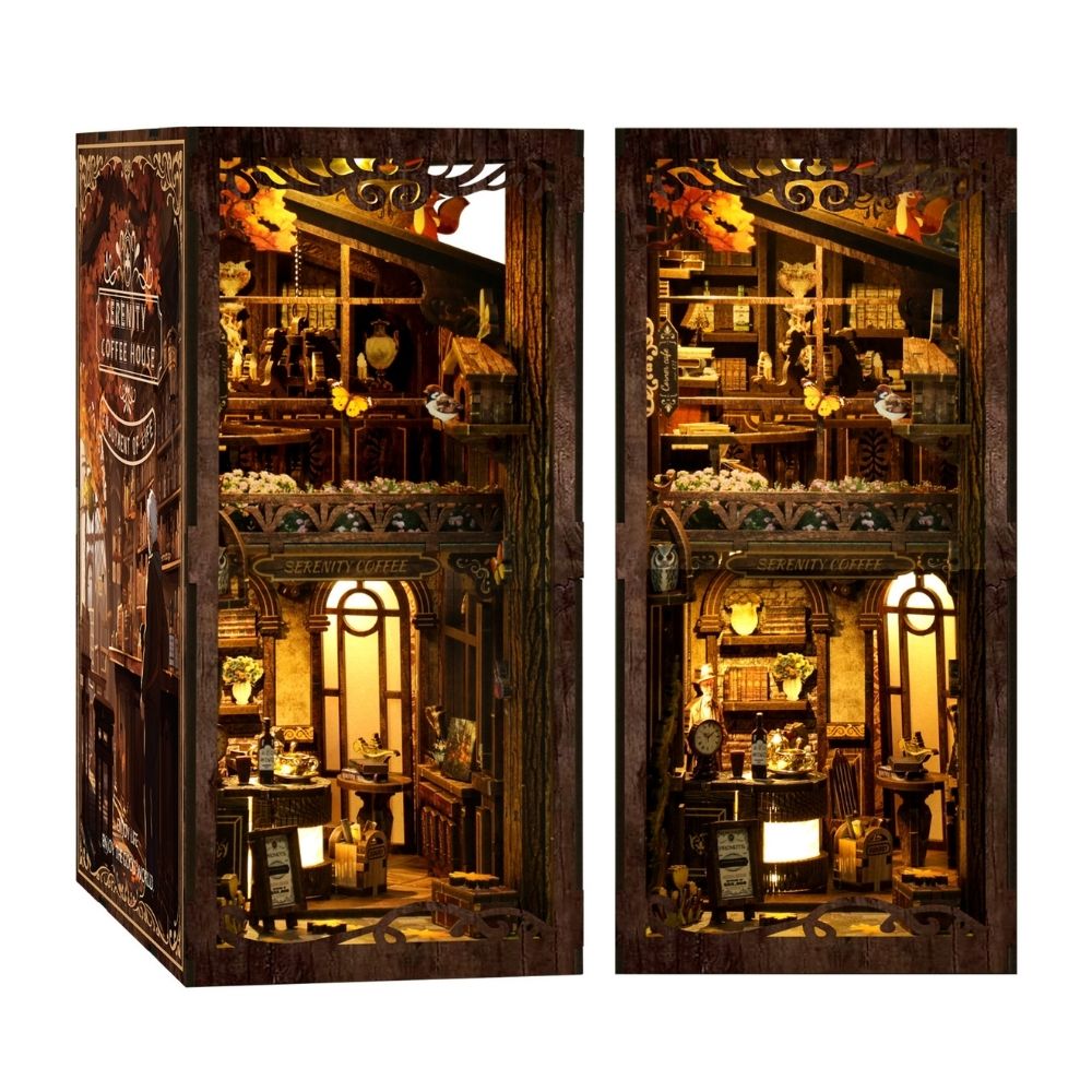 DIY Book Nook Kit - Serenity coffee house