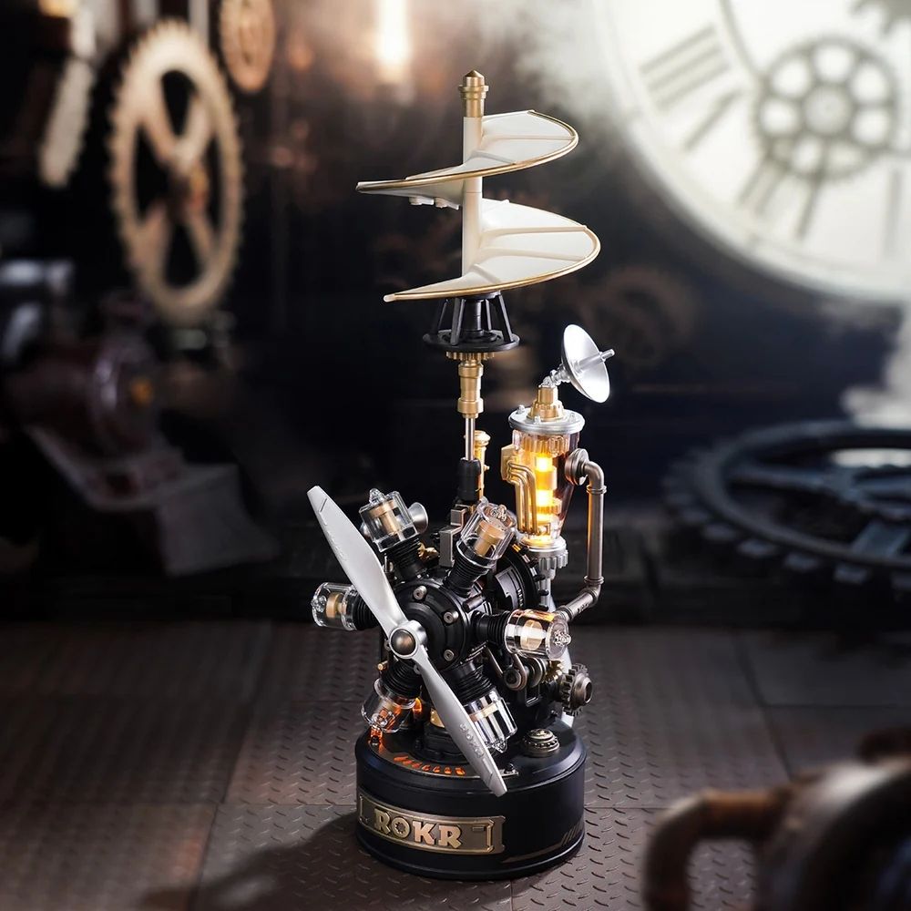 3D Puzzle - Da Vinci Helicopter Figured'Art