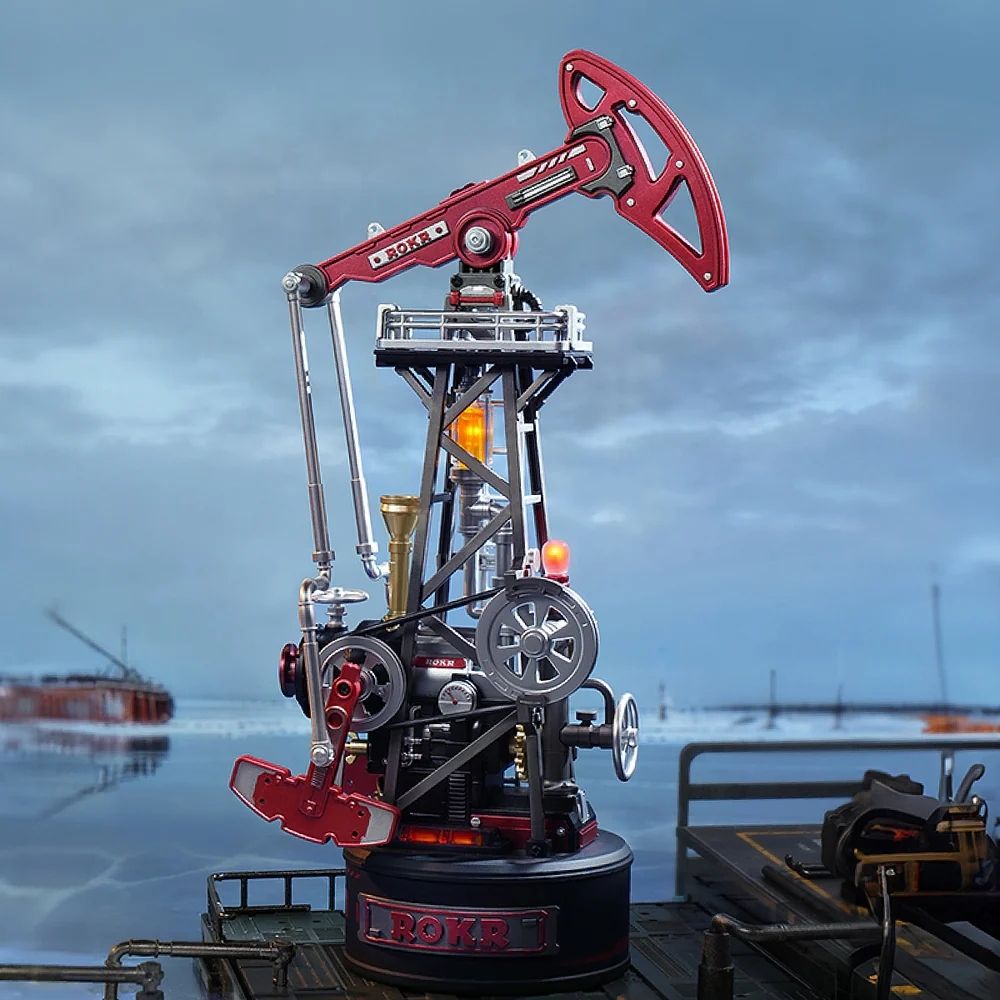3D Puzzle - Oil Extractor Figured'Art