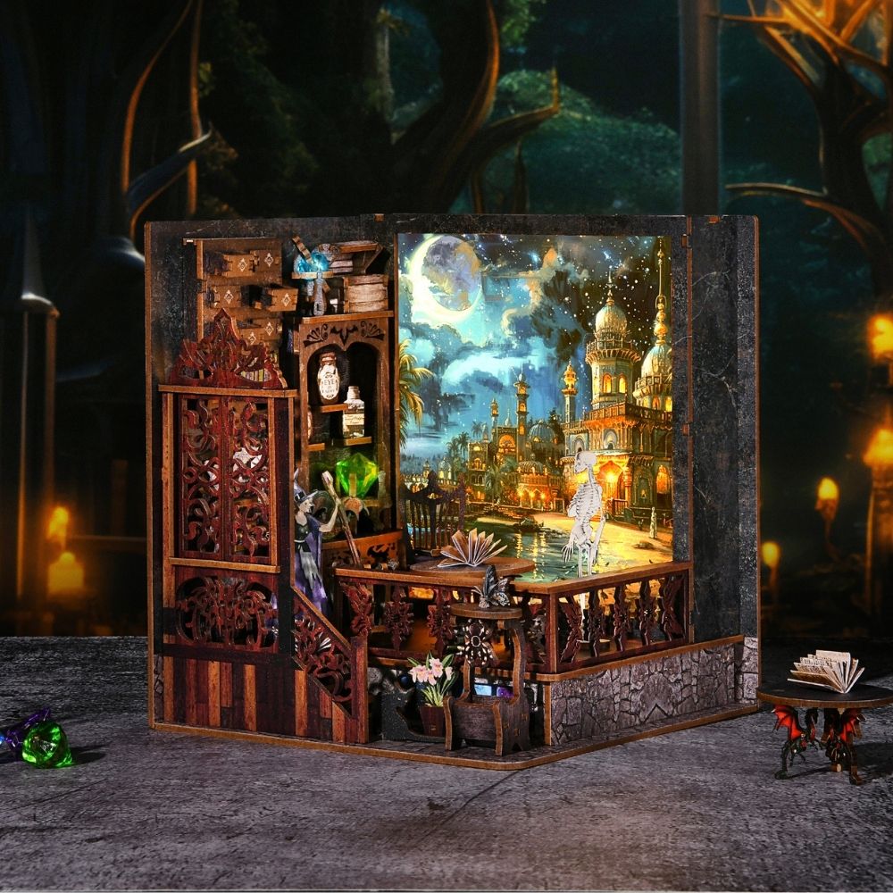 DIY Book Nook Kit - Magic Exploration Figured'Art