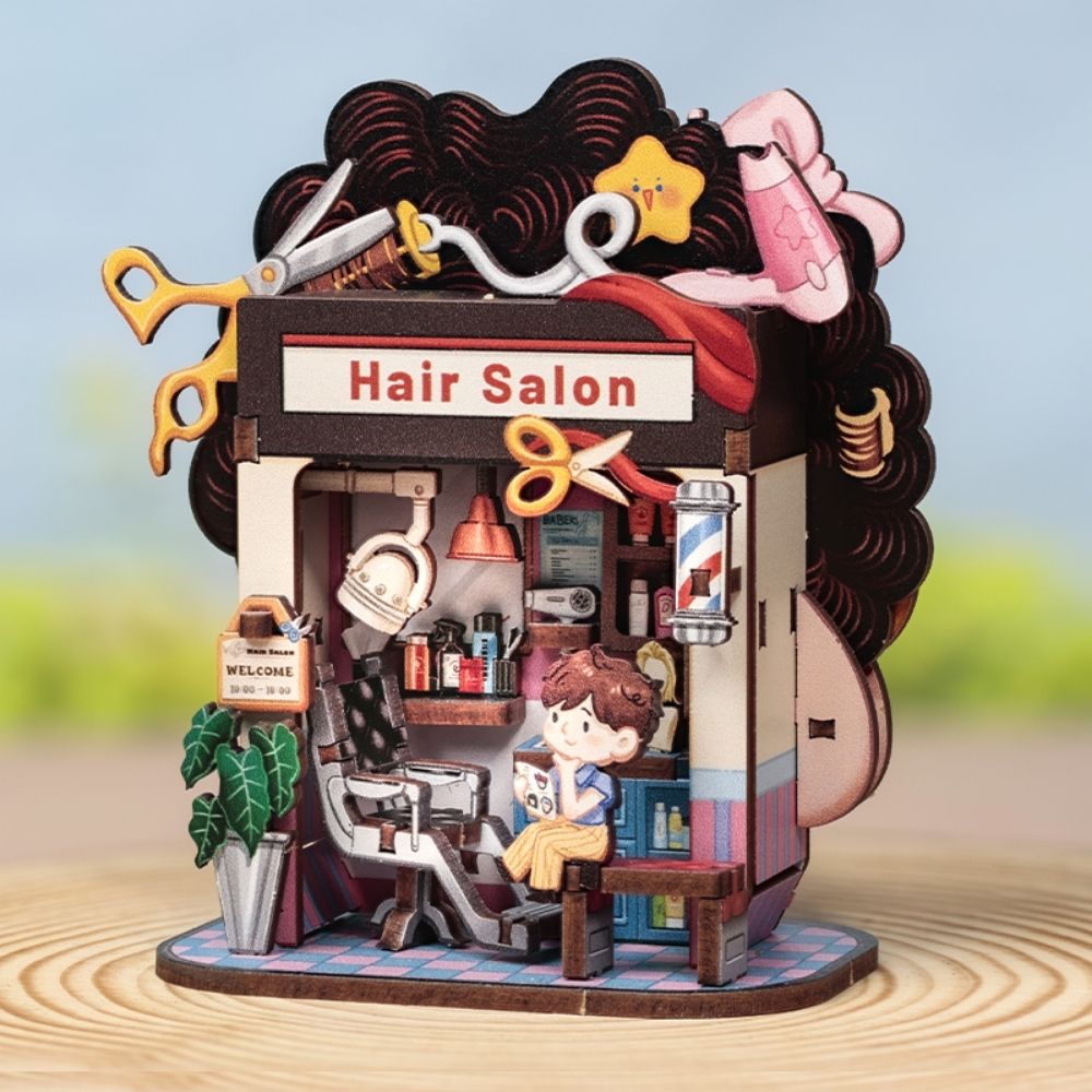 Miniature House - Little Hair Salon Figured'Art