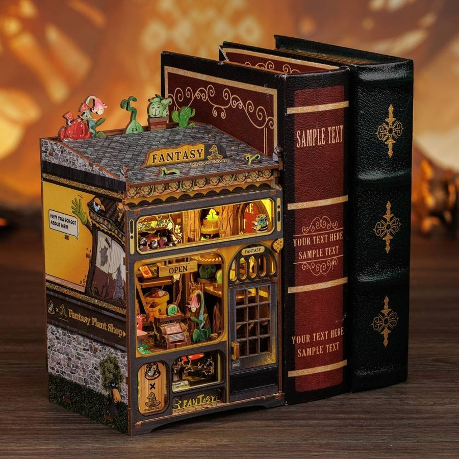 DIY Book Nook Kit - Fantasy Plant Shop – DIY-BookNookKit