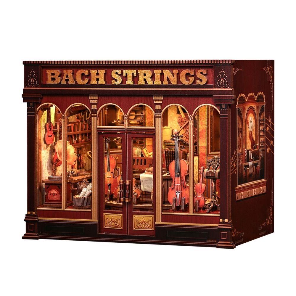 Casa in miniatura 3D - Le Corde di Bach
