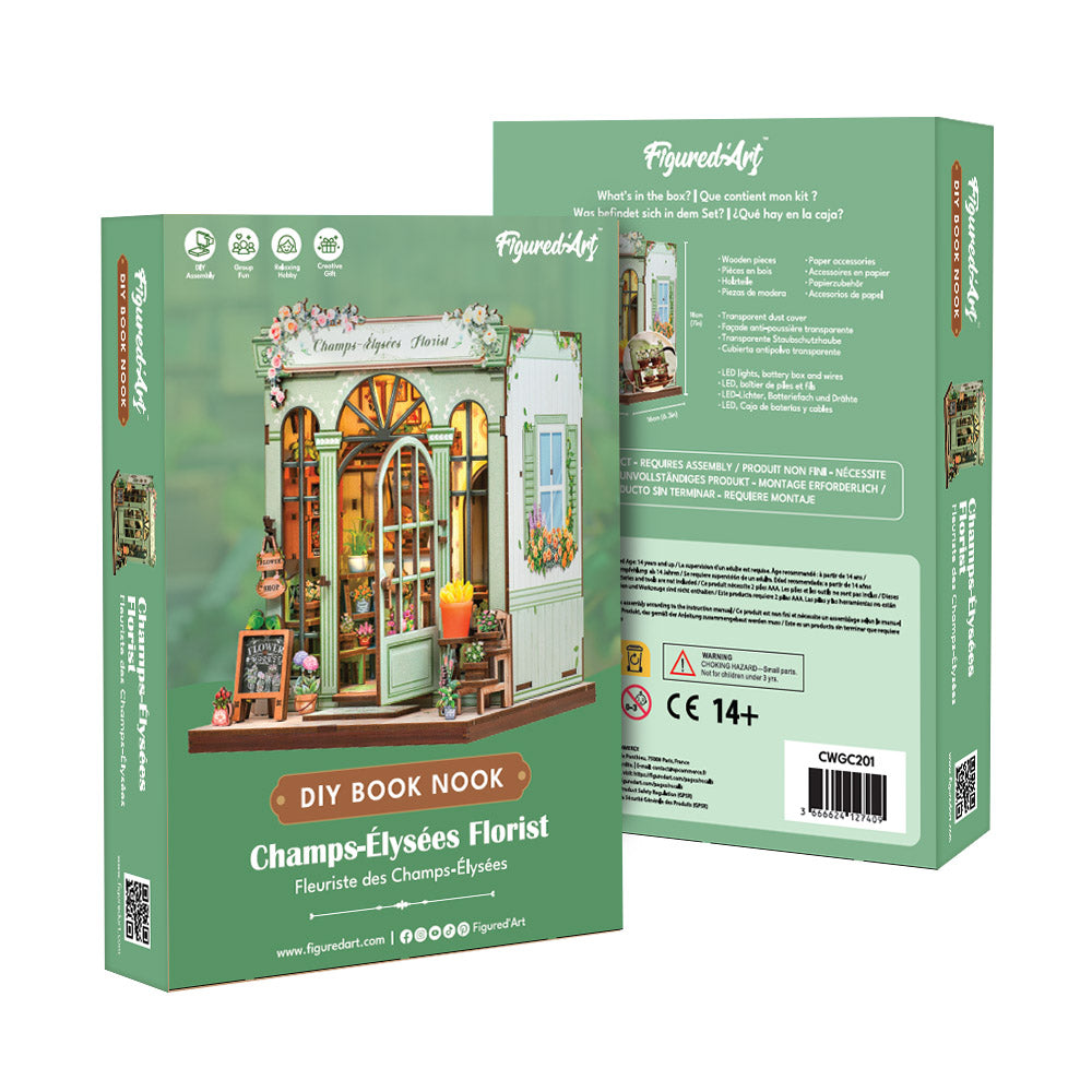 Book Nook - Blumenladen an der Champs-Élysées