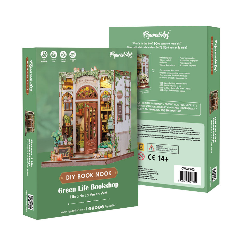 DIY Book Nook Kit - Green Life Bookshop