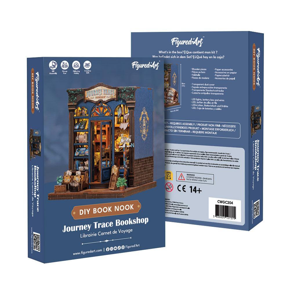 DIY Book Nook Kit - Journey Trace Bookshop