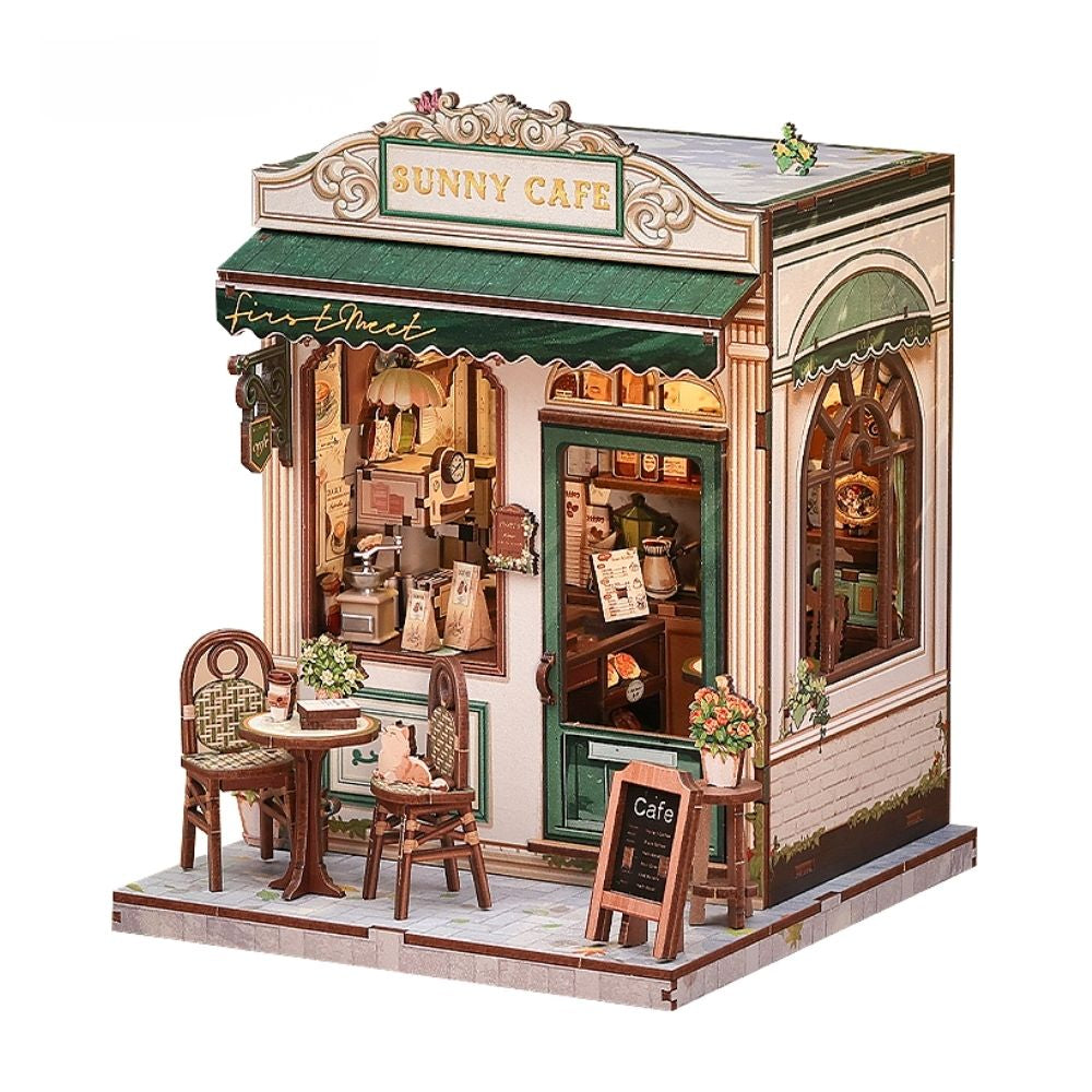 Maison miniature - Café Ensoleillé