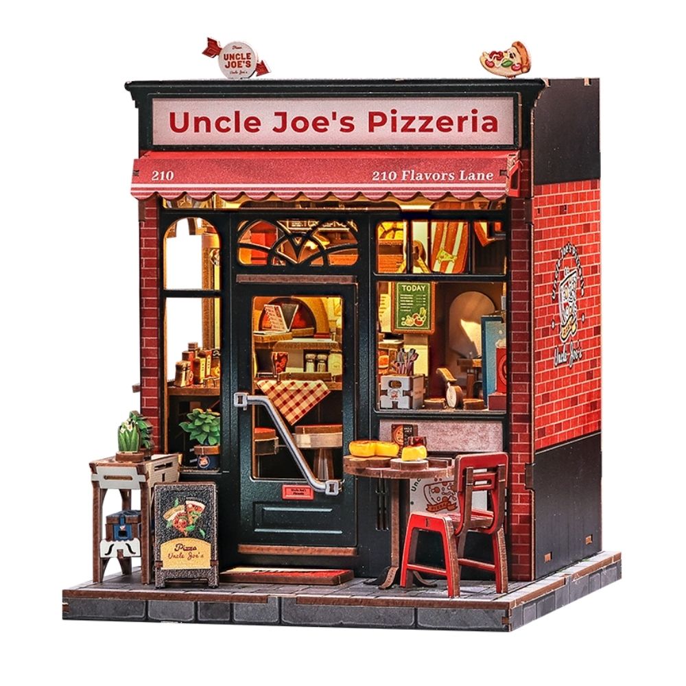 Maison miniature - Pizzeria d'Oncle Joe