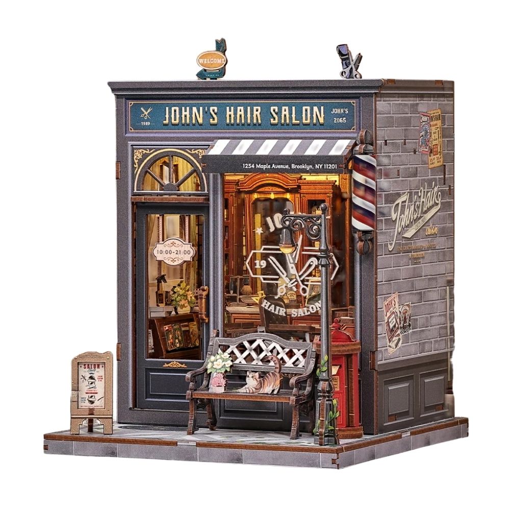 Miniatuurhuisje - Johns Kapsalon