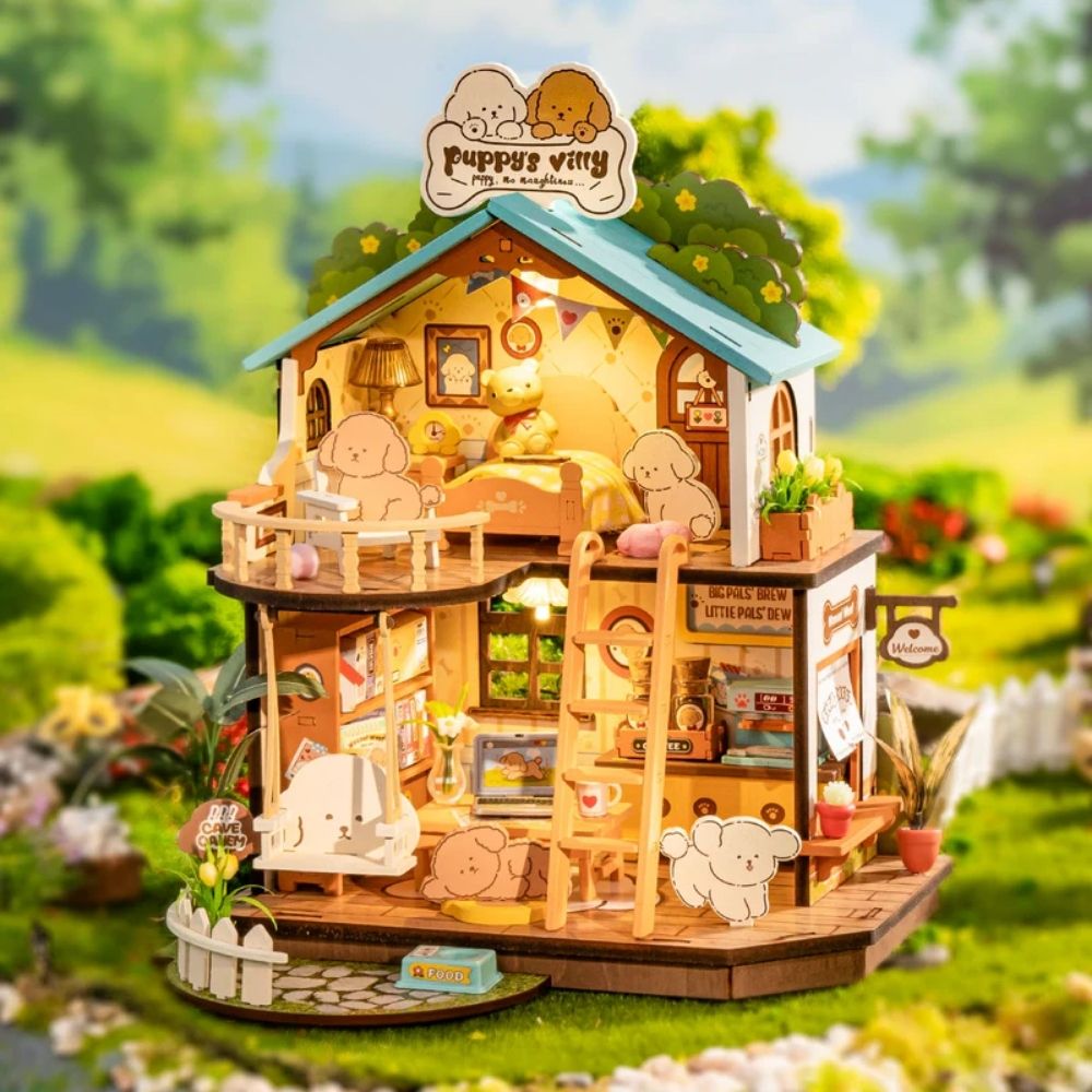 Miniature House - Puppy's Cozy Villa