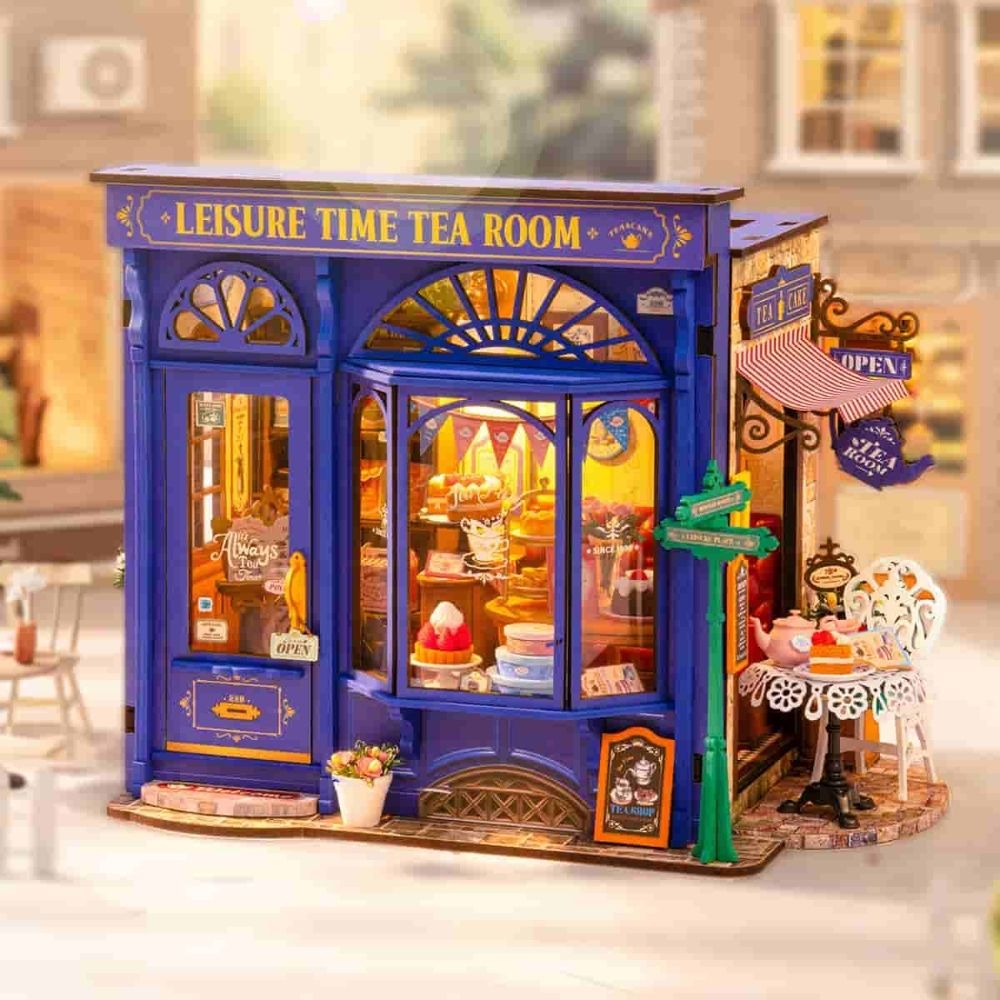 Miniature House - Leisure Time Tea Room