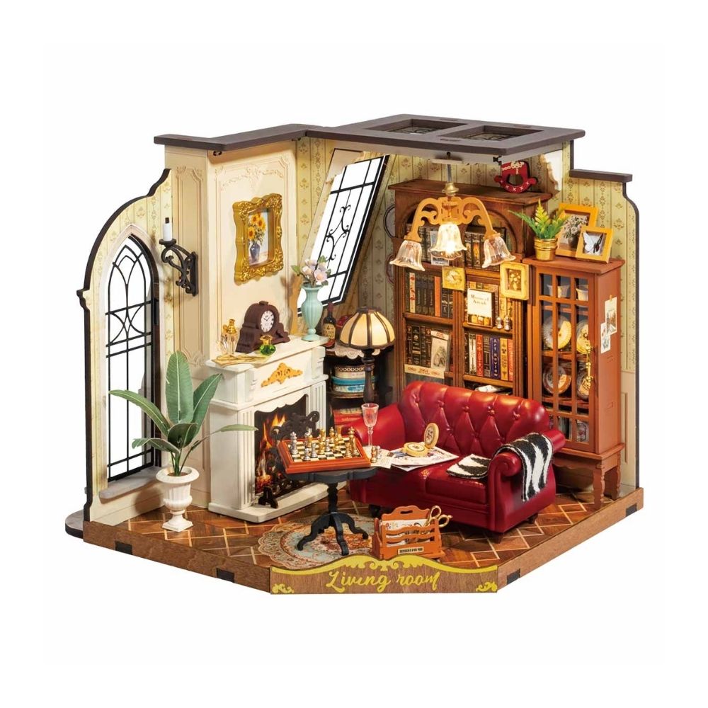 Miniatuurhuisje - Catherines woonkamer