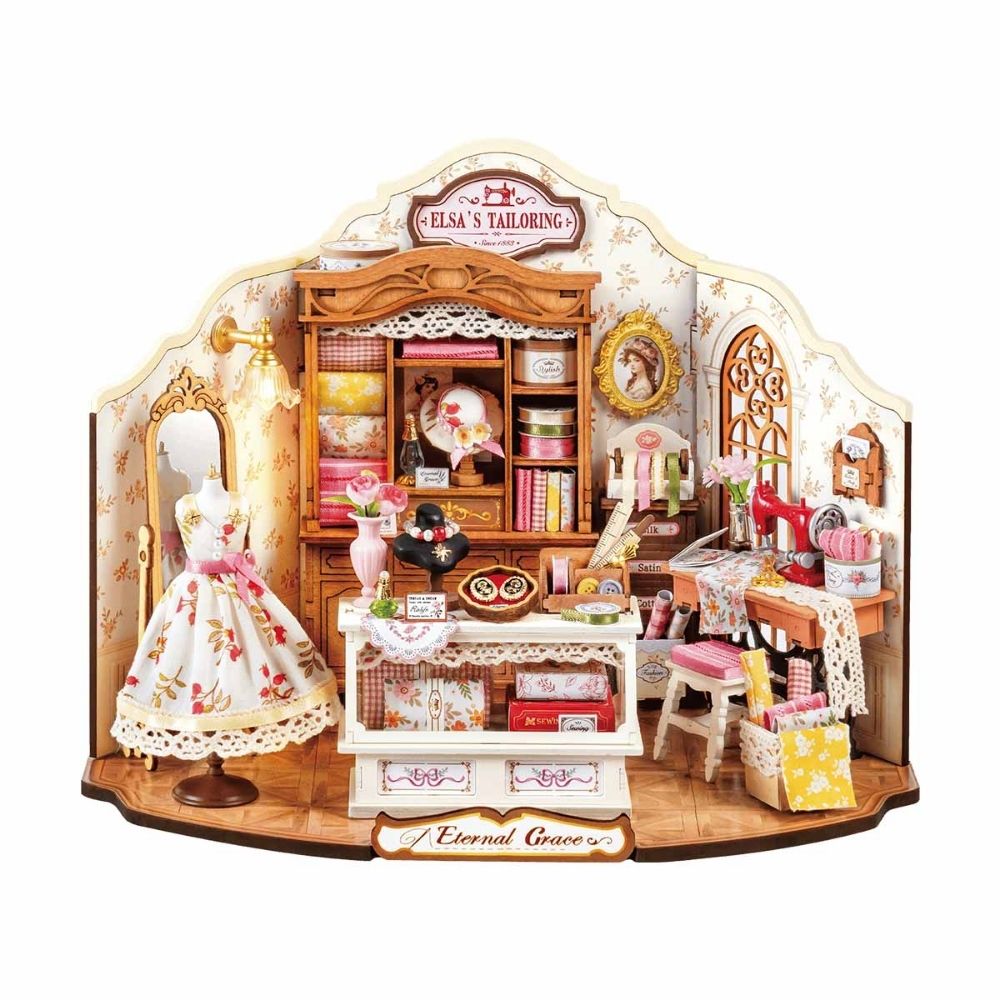 Maison Miniature - Atelier de couture d'Elsa