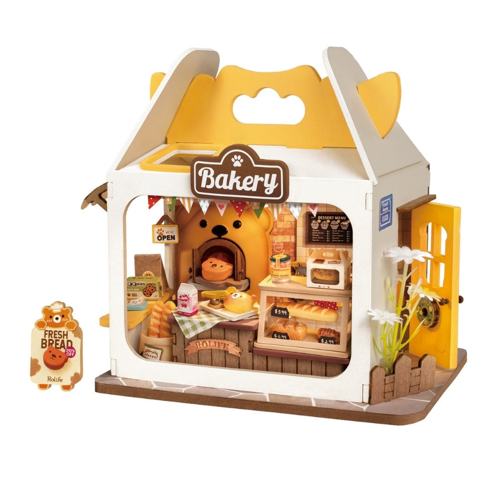 Casa in miniatura 3D - La Panetteria di Teddy