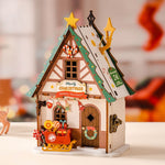Miniature House - Twinkling Christmas House