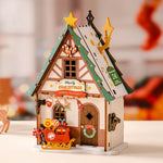 Miniature House - Twinkling Christmas House