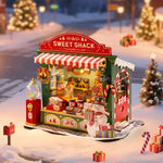 Miniature House - Christmas Candy Stand Figured'Art