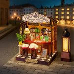 Miniature House - Tipsy Cat Bar Figured'Art