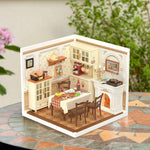 Miniature House - Warm Dining Room