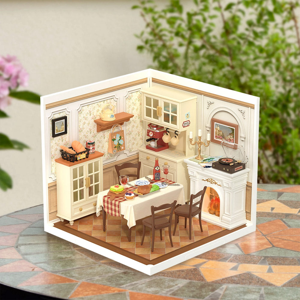 Miniature House - Warm Dining Room