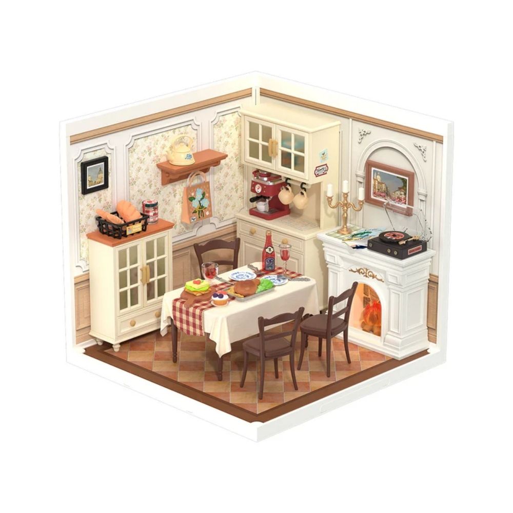 Miniature House - Warm Dining Room
