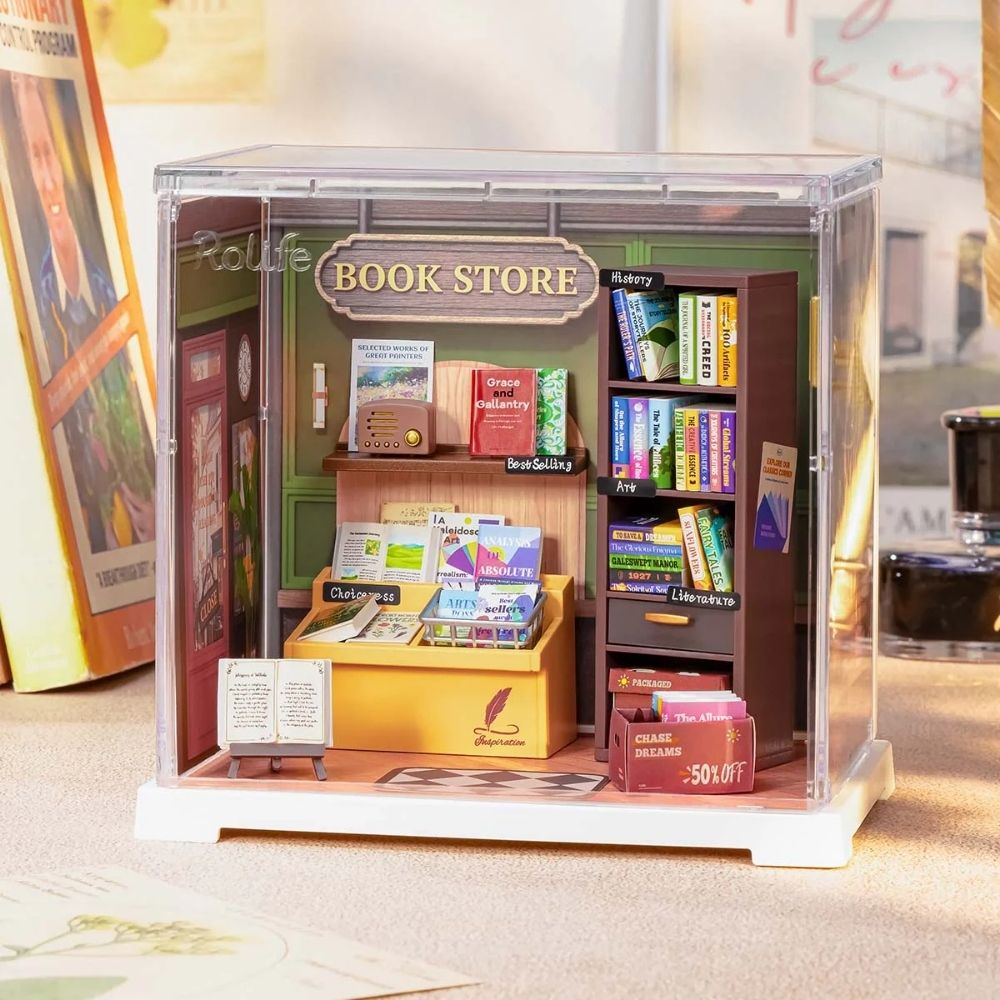 Miniature House - Memory Book Store Figured'Art