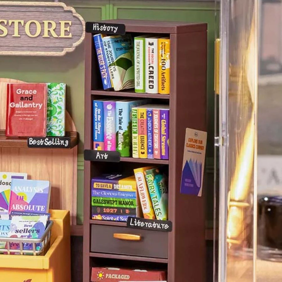 Miniature House - Memory Book Store – DIY-BookNookKit