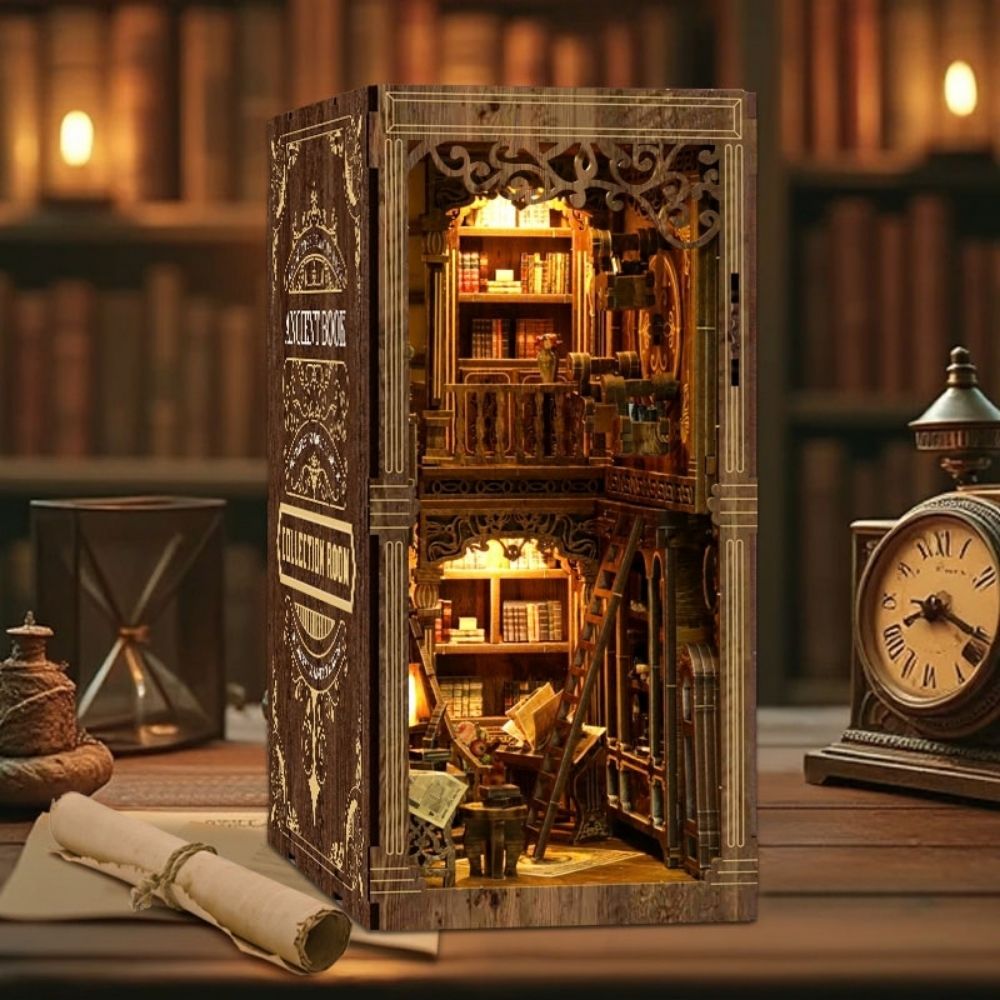 DIY Book Nook Kit - The Antique Book Collection Room