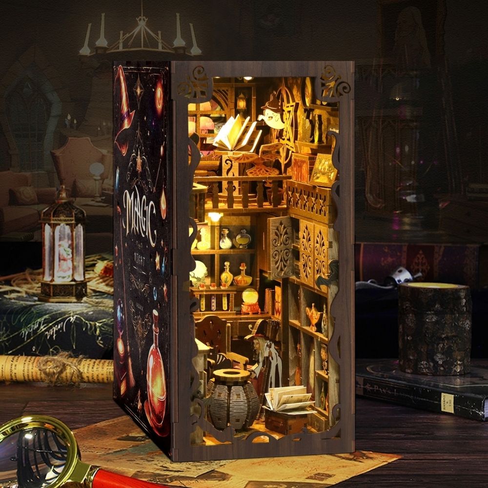DIY Book Nook Kit - The Alchemist's Chamber