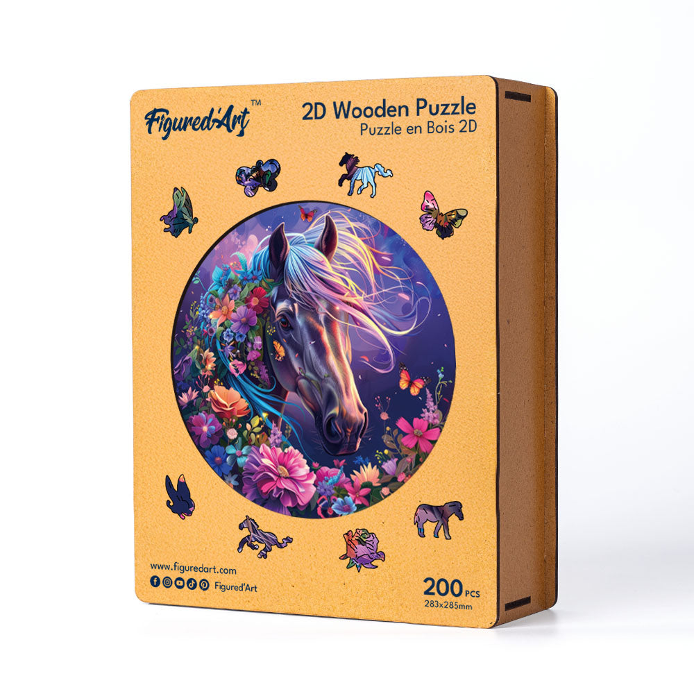 Wooden Puzzle - Mystical Horse