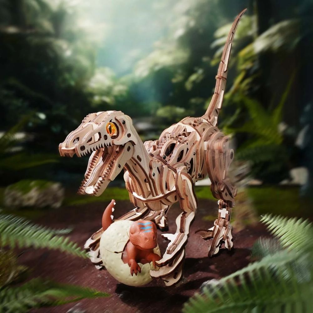 3D Puzzle - Velociraptor Figured'Art