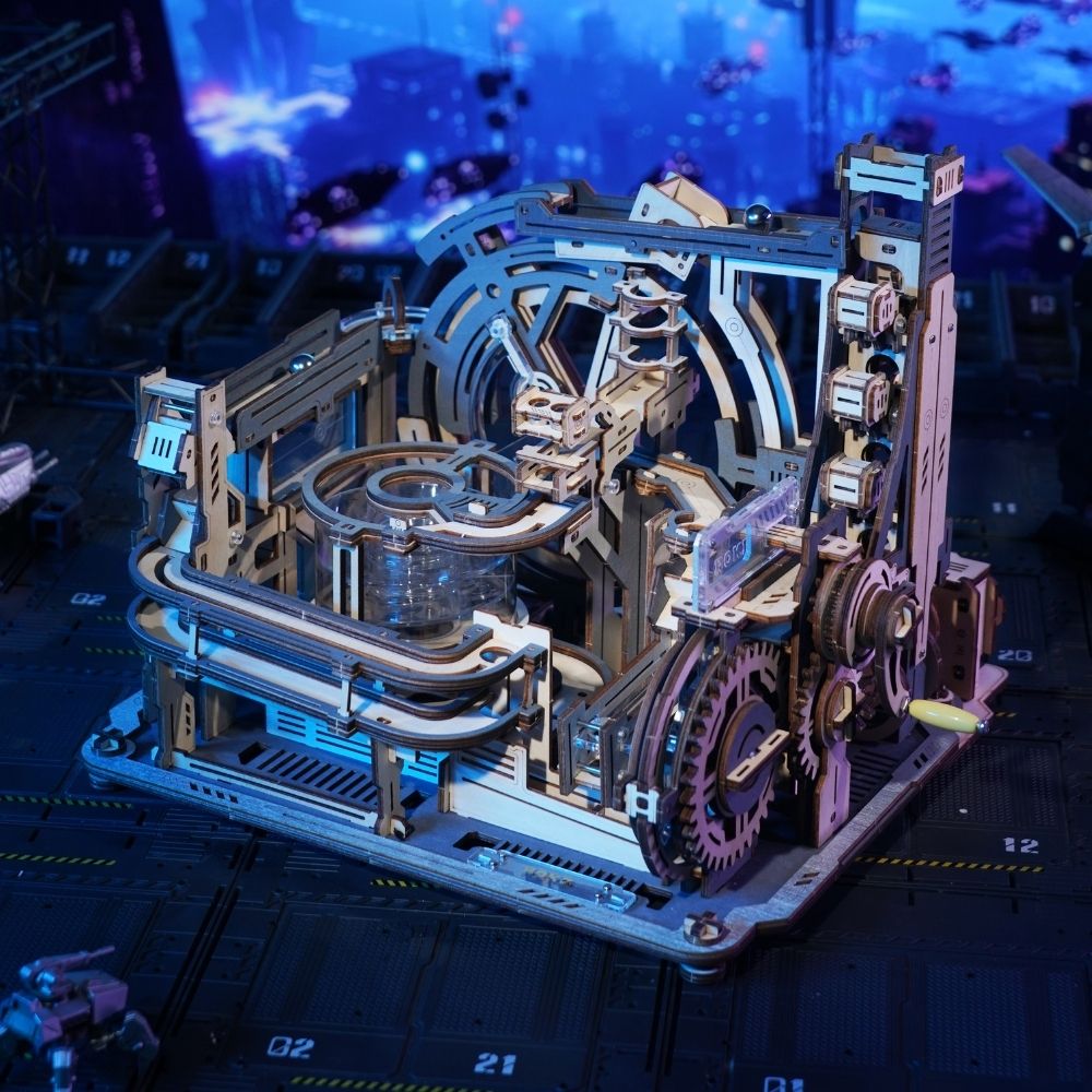 3D Puzzle - Marble Spaceport