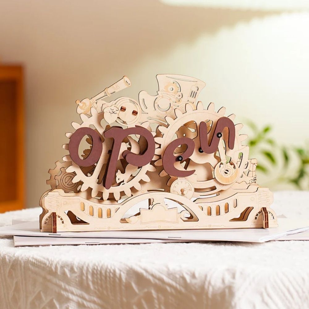 3D Puzzle - Open/Closed Sign