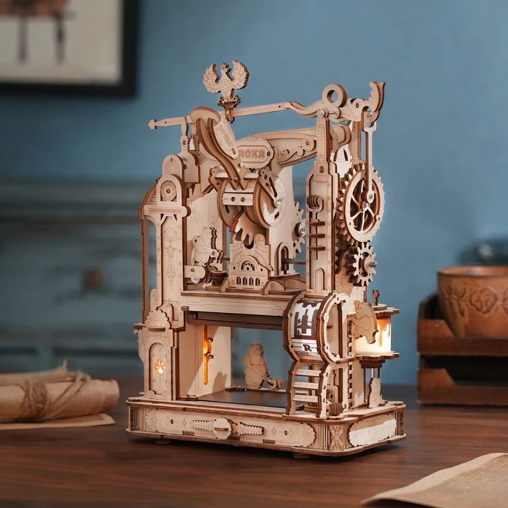 3D Puzzle - Printing Press