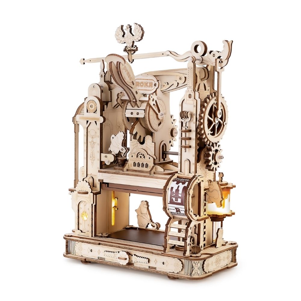 3D Puzzle - Printing Press