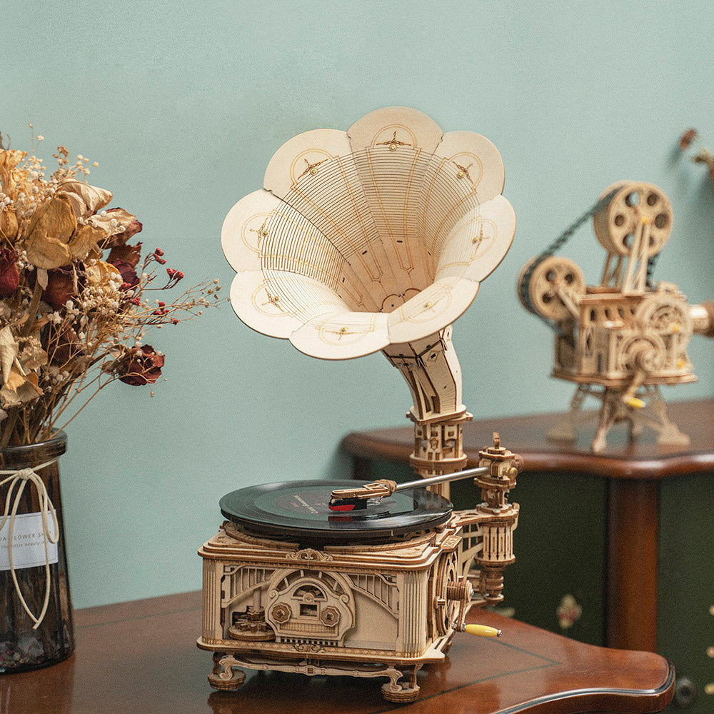 3D Puzzle - Classical Gramophone
